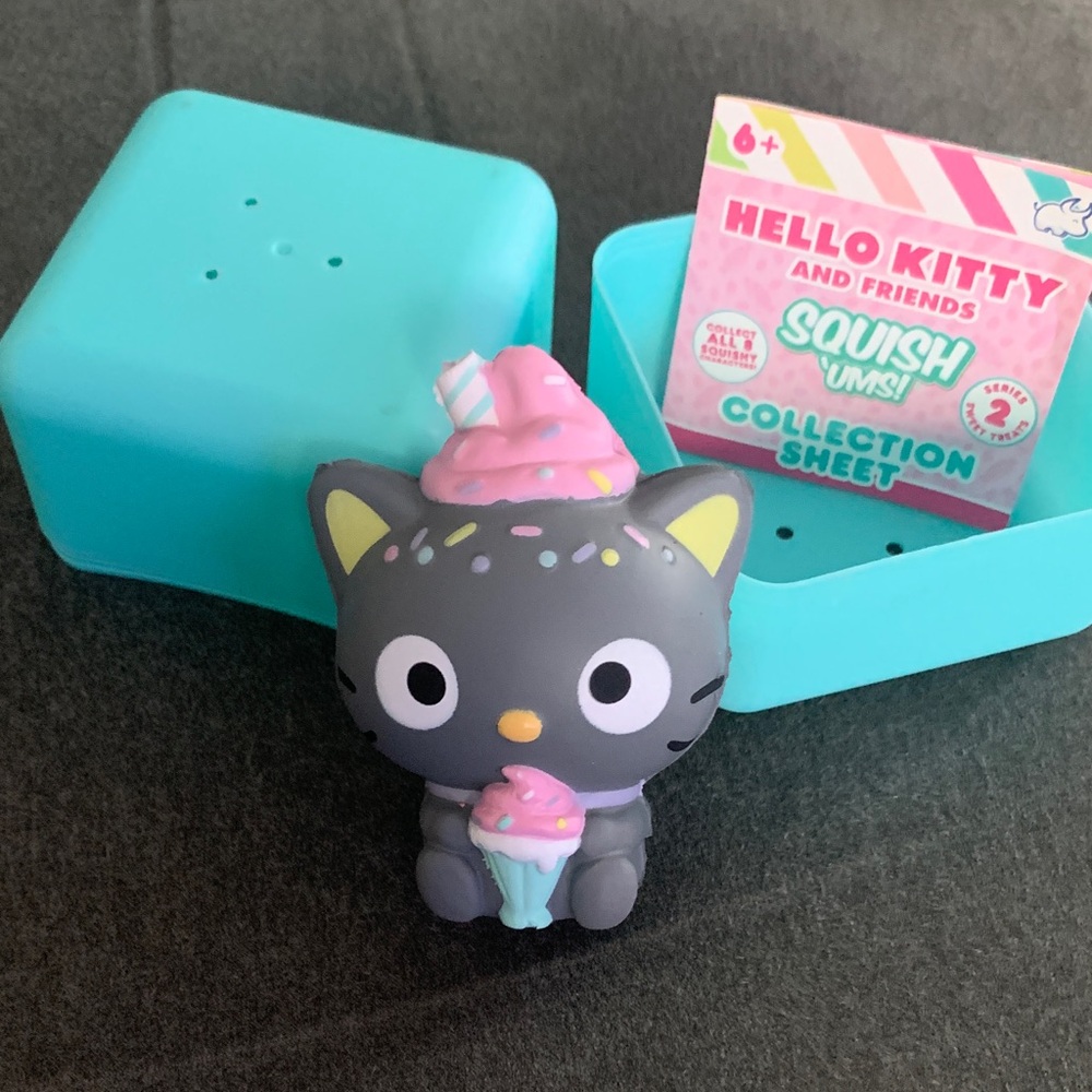 Like New Hello Kitty Squish ums Mystery Sundae Chococat Collectible